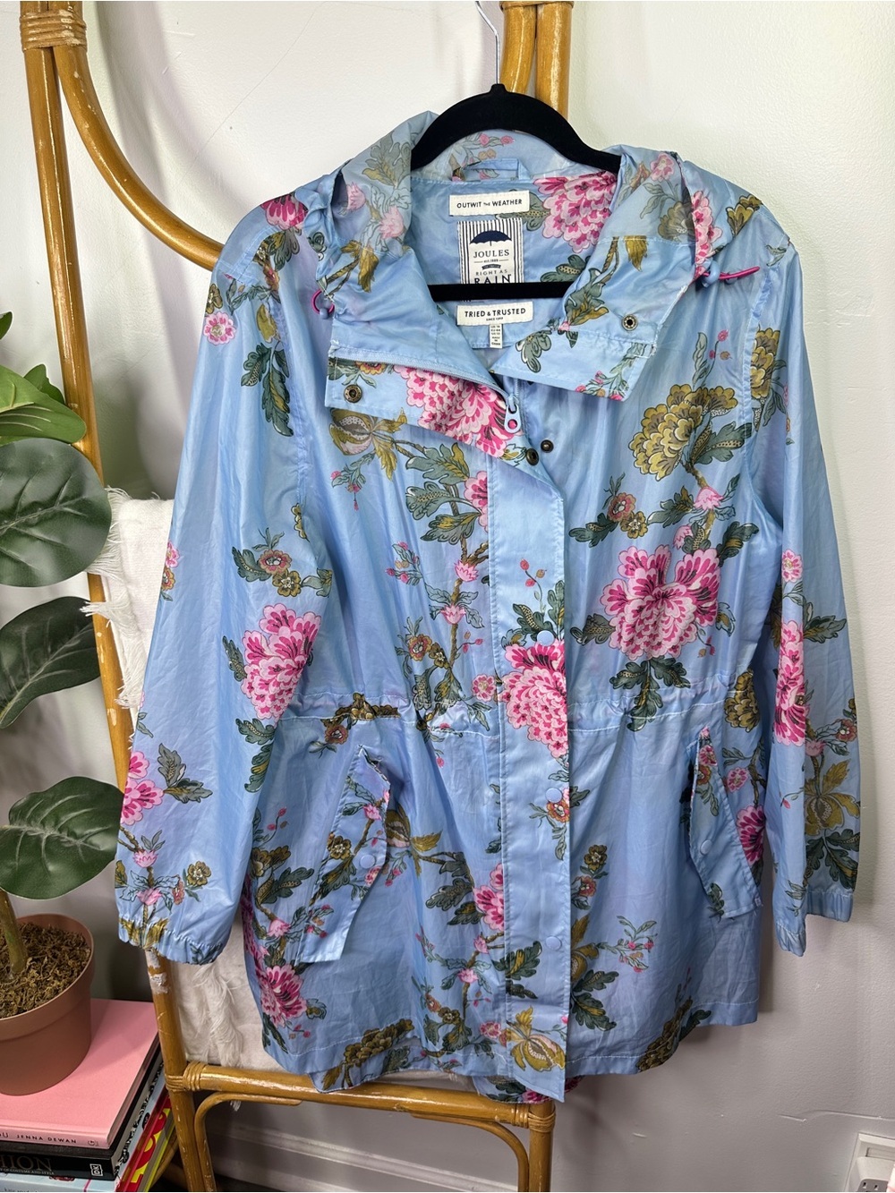 Joules Right As Rain Packable Jacket sz 12